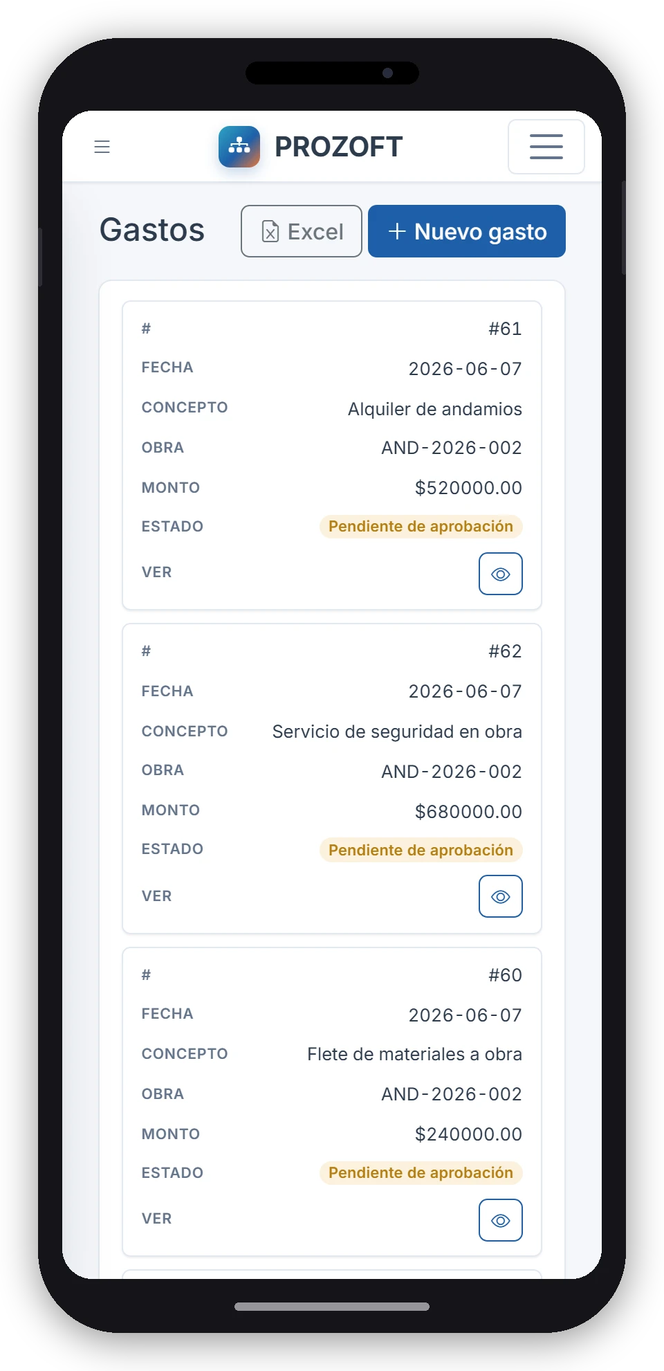 Cargá gastos y compras — o sacales una foto